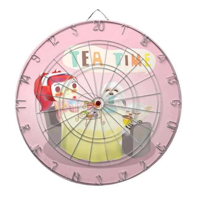 Tea Time Dartboard (Front)