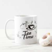 Tea Time Delicate Flowers
