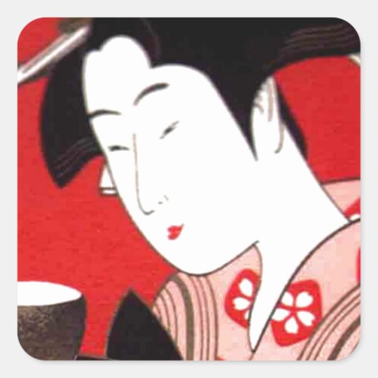 Tea Time Have a Nice Day and a Better Night With G Square Sticker
