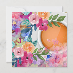 Tea Time Holiday Card