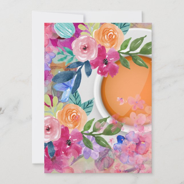 Tea Time Holiday Card (Front)