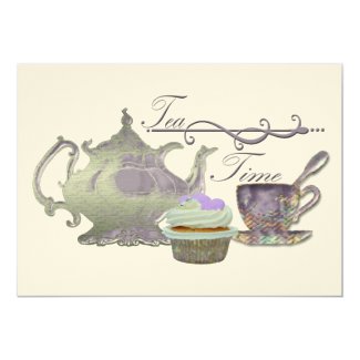 Tea Time Invitation