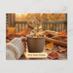 Tea Time Invite • Cozy Fall Chai Social
