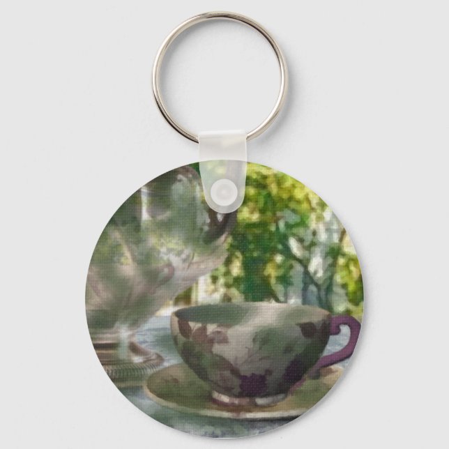 Tea Time Key Ring (Front)