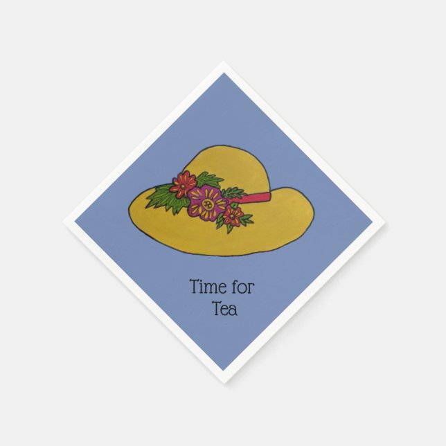 Tea Time Napkin (Corner)