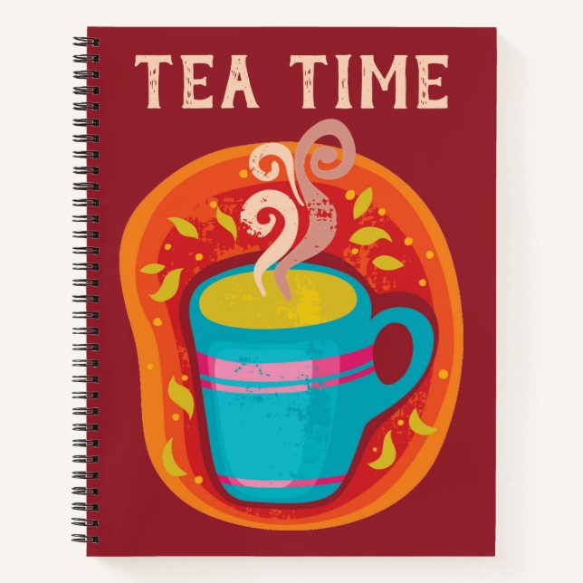 Tea Time Notebook (Front)
