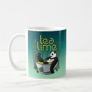 Tea Time Panda Coffee Mug