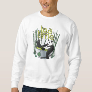 Tea Time Panda Sweatshirt