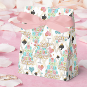 Tea Time Pattern Favour Box