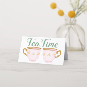 Tea Time Place Card