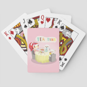 Tea Time Playing Cards