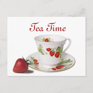 Tea Time postcard