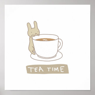Tea time poster