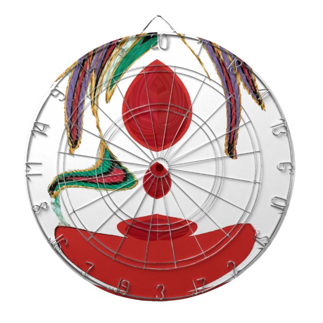 Tea Time Red Tea.png Dartboard (Front)