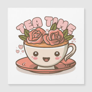 Tea Time Rose Tea Kawaii