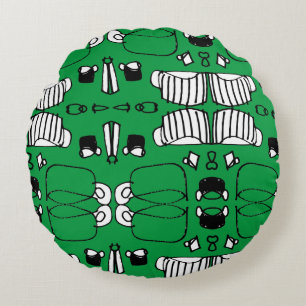 Tea Time Round Cushion