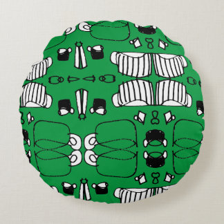 Tea Time Round Cushion