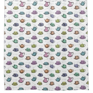 Tea Time Shower Curtain