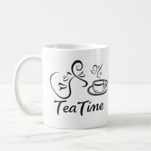Tea Time Slogan Cup