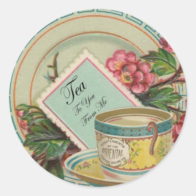 Tea Time Sticker (Front)