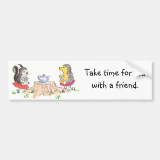 Tea time sticker