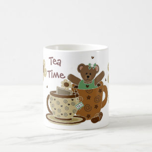 Tea Time Teddy Bear Cup