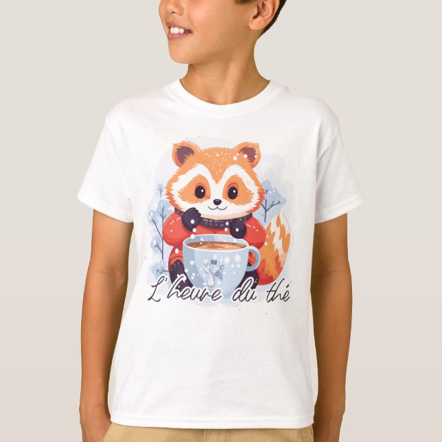 Tea time too T-Shirt (Front)