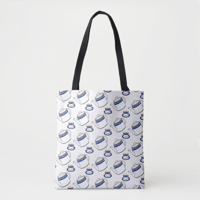 tea time tote bag (Front)