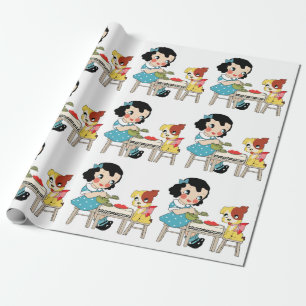 Tea Time Wrapping Paper