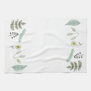 Tea Towel - Summer Leaves