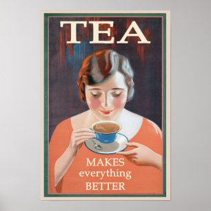 Tea Vintage Advertisement Poster