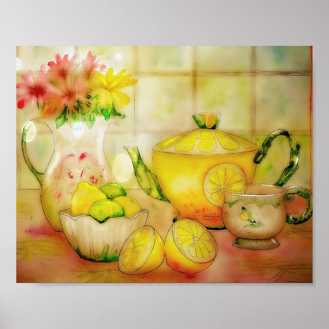 Tea with lemon  poster (Front)