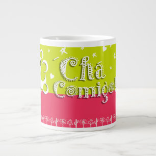 Tea With Me Large Coffee Mug