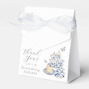 Tea with mum to be baby shower favour box