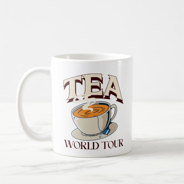 Tea World Tour Coffee Mug (Left)