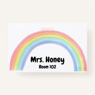 Teach Badge Tag ID Badge