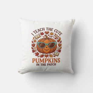 Teach Cute Pumpkins Patch Halloween Sunglasses_1 Cushion