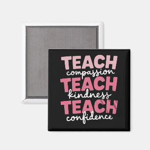 Teach Cute Teacher Life Education Inspirational  Magnet