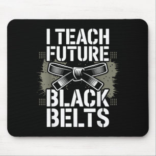 Teach Future Black Belts Funny Taekwondo Mouse Mat