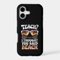 Teach I Thought You Said Beach Teacher Groovy