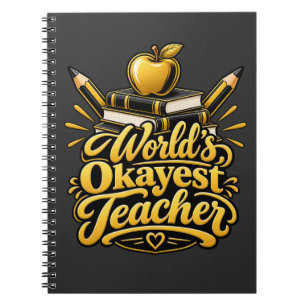 Teach Inspire Repeat Funny Teacher Gift Notebook