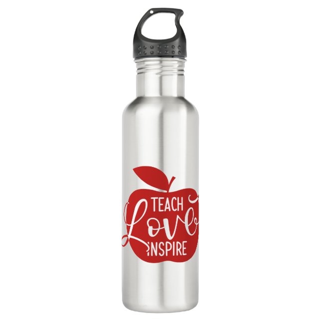 Teach Love Inspire 710 Ml Water Bottle (Front)