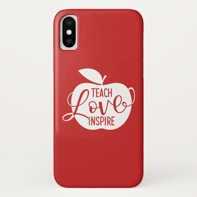 Teach Love Inspire Case-Mate iPhone Case (Back)