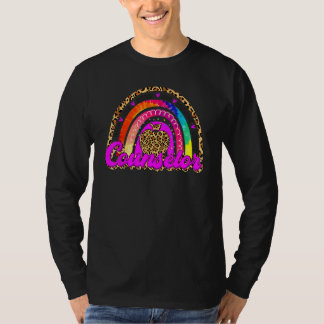 Teach Love Inspire Counsellor Appreciation Back To T-Shirt