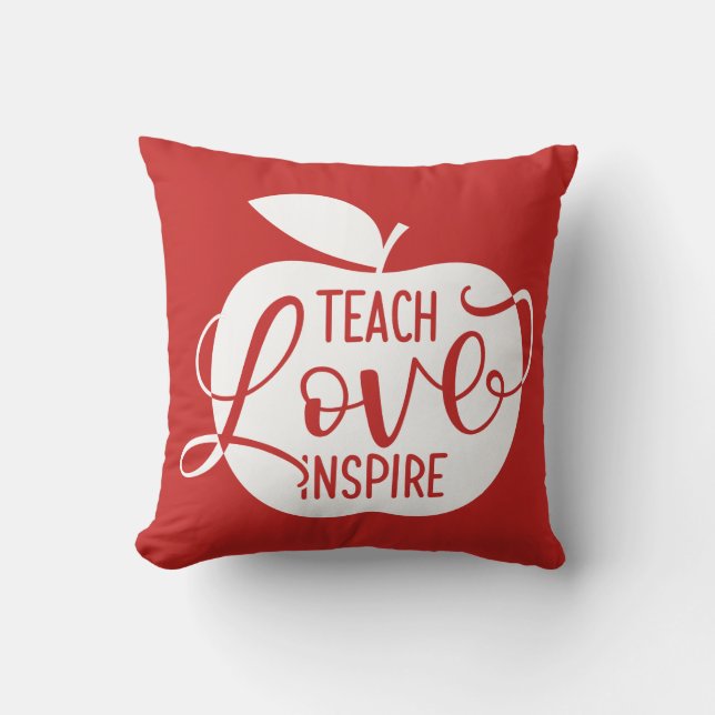Teach Love Inspire Cushion (Front)