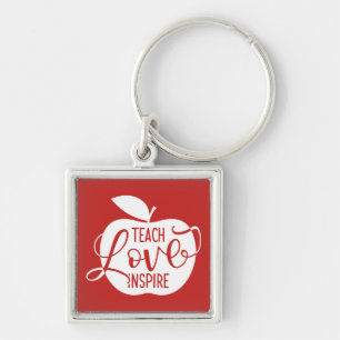 Teach Love Inspire Key Ring