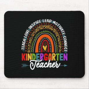 Teach Love Inspire Kindergarten Teacher Byck To Sc Mouse Mat