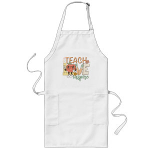 Teach Love Inspire Long Apron