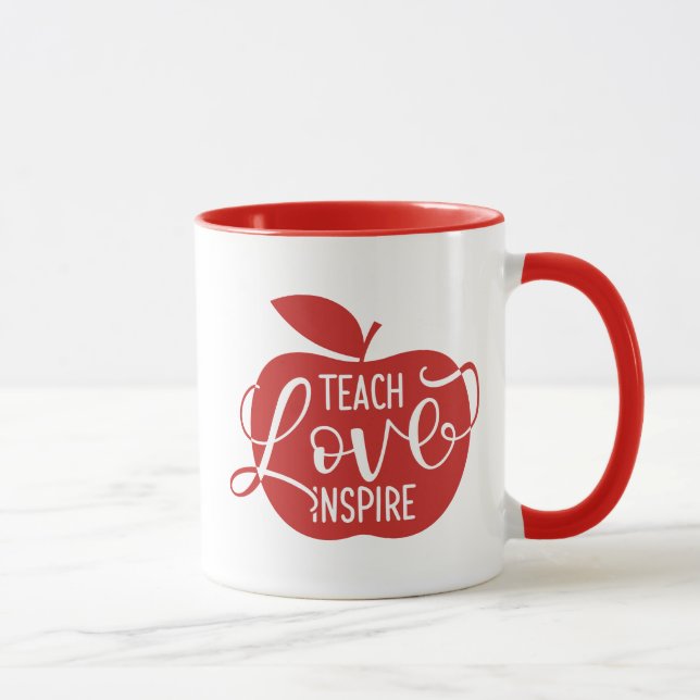 Teach Love Inspire Mug (Right)