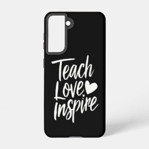 Teach Love Inspire Teacher's Day Gift Teacher Life Samsung Galaxy Case